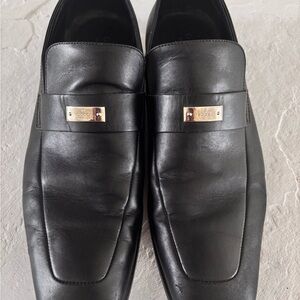 Authentic Gucci Black Leather Loafers